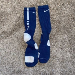 Navy Blue Nike Elite Socks - XL